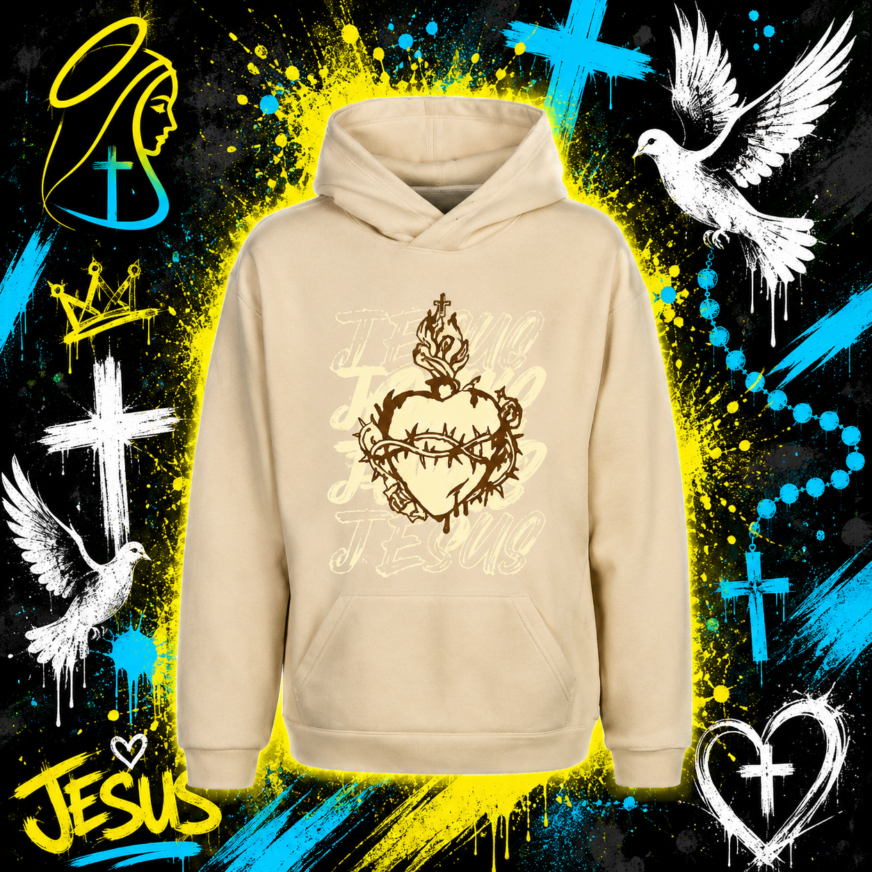 Sacred Heart Hoodie ❤️‍🔥