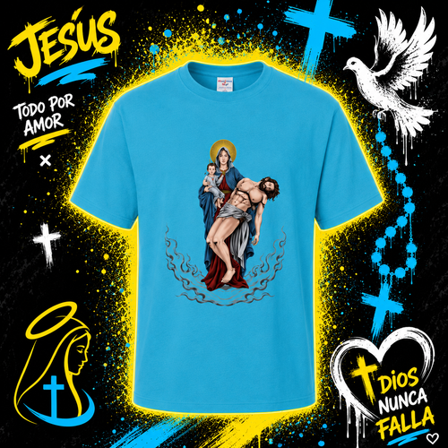 Camiseta Jesús Todo Por Amor